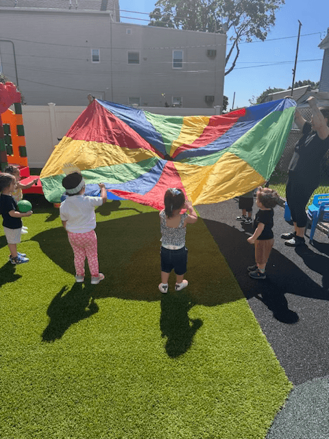 Children playing together at The Great Learning Center