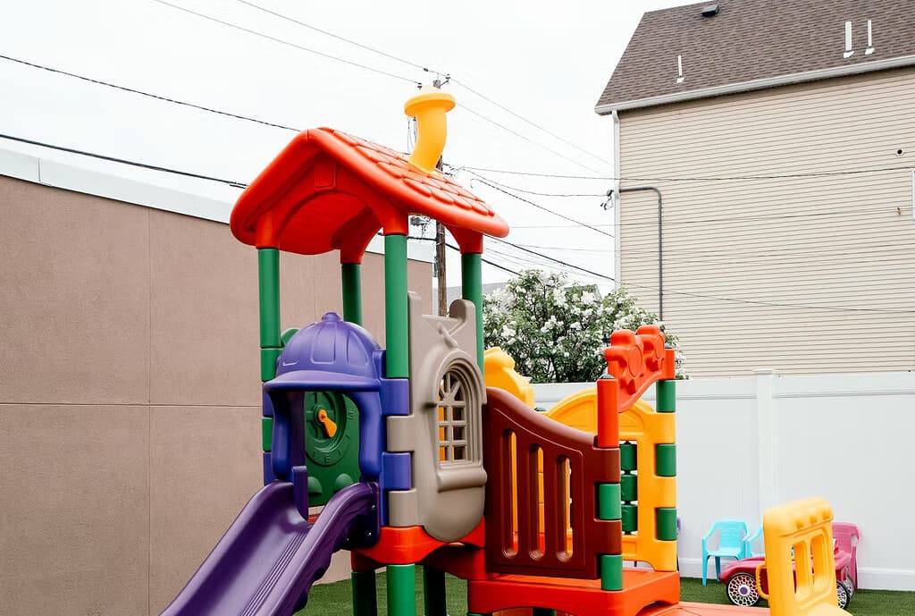 Colorful playground at The Great Learning Center